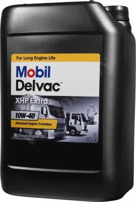 Масло моторное; Delvac XHP Extra 10w40, 20л MOBIL 121737_152712
