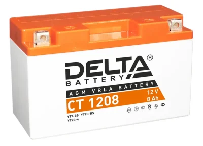Аккумулятор мото CT1208 DELTA CT-1208