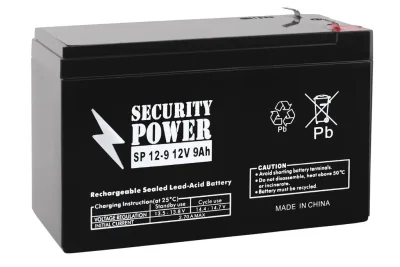 12V-9Ah (151*65*94) Security Power SP 12-9
