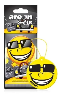 Аром. SMILE Dry Black Crystal картонка смайл AREON ARE-ASD19