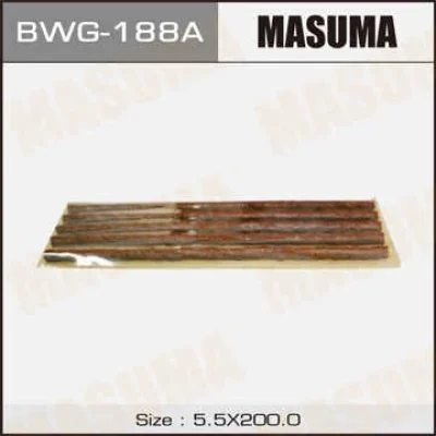 К-кт жгутов для ремонта б/к шин 5 жгутов красн. на подложке 200mm MASUMA BWG-188A