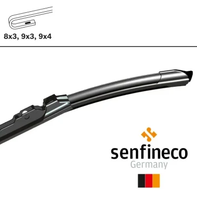 Щетка стеклоочистителя бескаркасная Flat Multi Wiper Blade 26 (650 мм) SENFINECO 3978