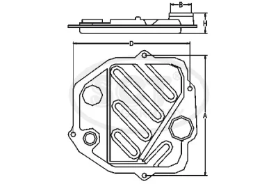 SG 1020 SCT - MANNOL Комплект гидрофильтров, автоматическая коробка передач