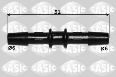 Соединитель шланга, топливный шланг SASIC 3980011