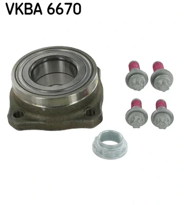 VKBA 6670 SKF Комплект подшипника ступицы колеса
