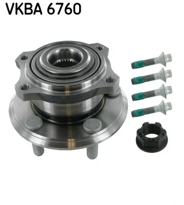 VKBA 6760 SKF Комплект подшипника ступицы колеса