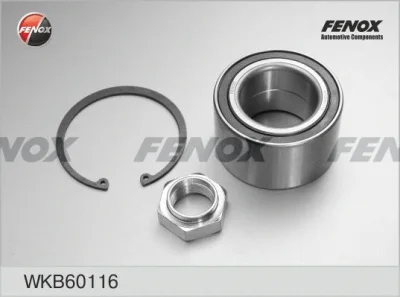 WKB60116 FENOX Комплект подшипника ступицы колеса