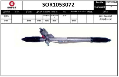 SOR1053072 SERA Рулевой механизм