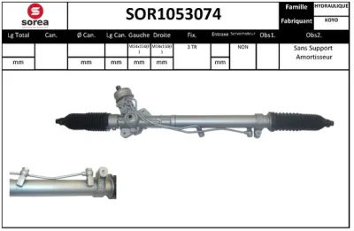 SOR1053074 SERA Рулевой механизм