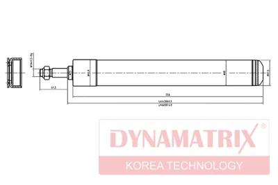 DSA366002 DYNAMATRIX Амортизатор