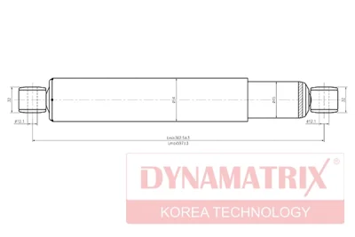 DSA443170 DYNAMATRIX Амортизатор