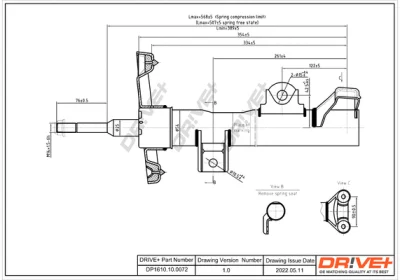 DP1610.10.0072 Dr!ve+ Амортизатор