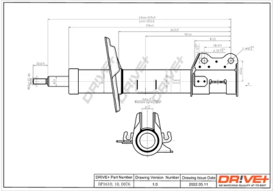 DP1610.10.0076 Dr!ve+ Амортизатор