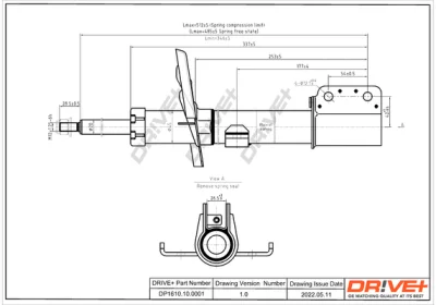 DP1610.10.0115 Dr!ve+ Амортизатор