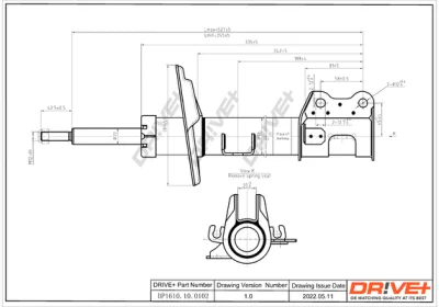 DP1610.10.0203 Dr!ve+ Амортизатор