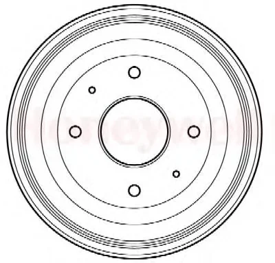 329005B BENDIX Тормозной барабан