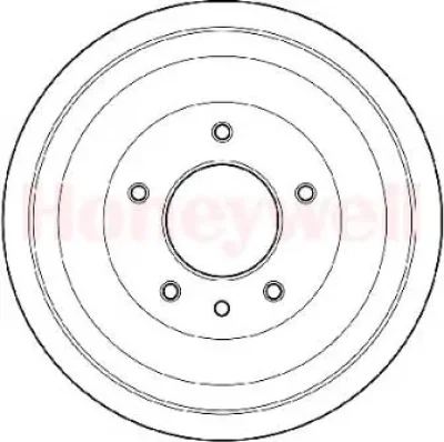329027B BENDIX Тормозной барабан