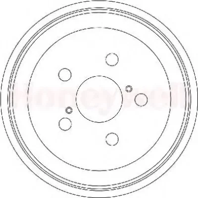 329092B BENDIX Тормозной барабан