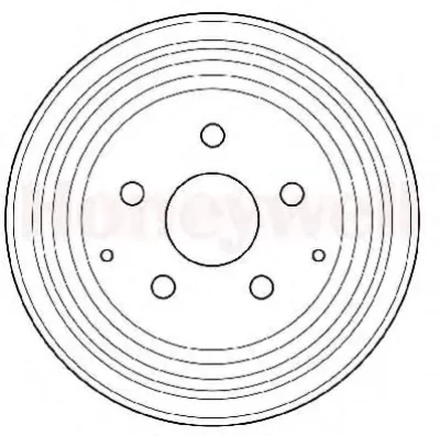 329131B BENDIX Тормозной барабан