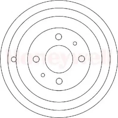 329211B BENDIX Тормозной барабан