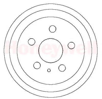 329248B BENDIX Тормозной барабан