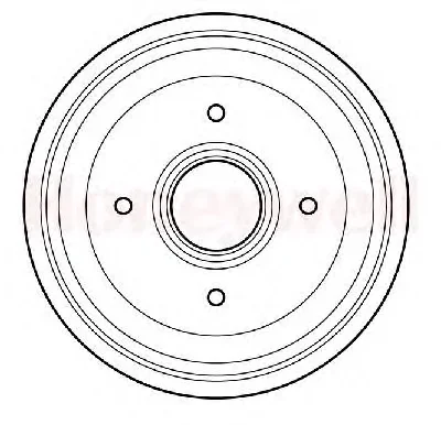 329701B BENDIX Тормозной барабан