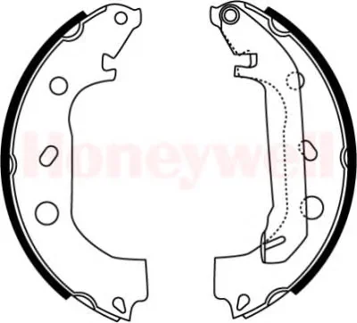 362416B BENDIX Тормозные колодки