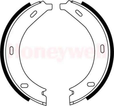 362422B BENDIX Тормозные колодки ручника