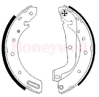 362448B BENDIX Тормозные колодки