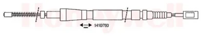 431176B BENDIX Трос (тросик) ручника