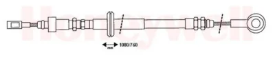 432730B BENDIX Трос (тросик) ручника