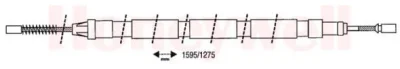 432875B BENDIX Трос (тросик) ручника