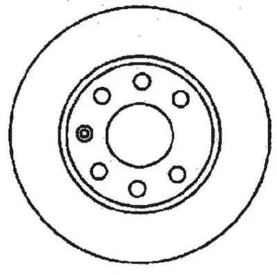 561142BC BENDIX Тормозной диск