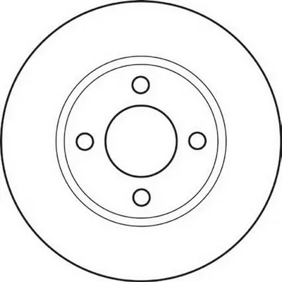 561240BC BENDIX Тормозной диск