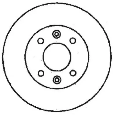 561257BC BENDIX Тормозной диск