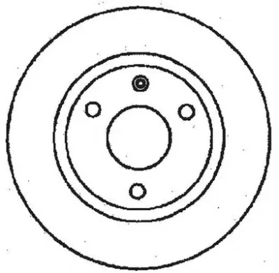 561359BC BENDIX Тормозной диск
