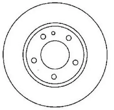 561520BC BENDIX Тормозной диск