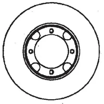 561521BC BENDIX Тормозной диск
