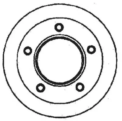 561577B BENDIX Тормозной диск