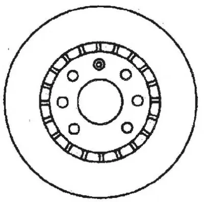 561588BC BENDIX Тормозной диск