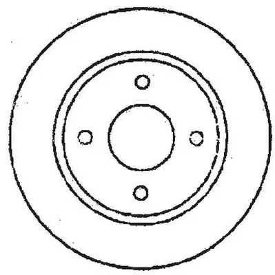 561663BC BENDIX Тормозной диск