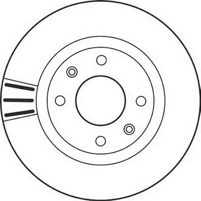 562128B BENDIX Тормозной диск