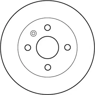 562181BC BENDIX Тормозной диск