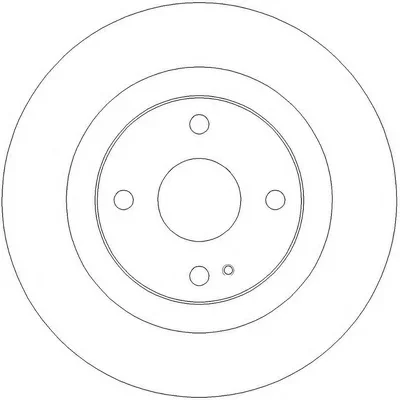 562255BC BENDIX Тормозной диск