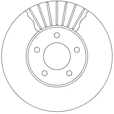 562292B BENDIX Тормозной диск