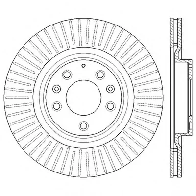 562562BC BENDIX Тормозной диск