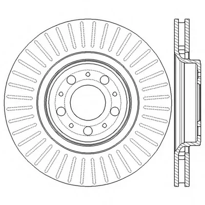 562604BC BENDIX Тормозной диск