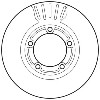 562800BC BENDIX Тормозной диск