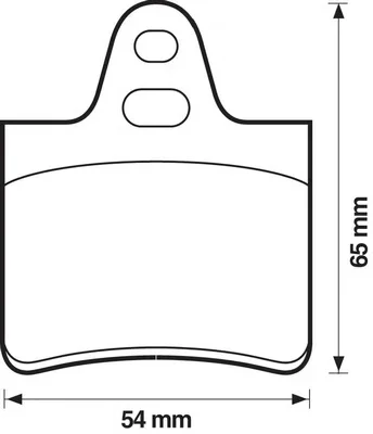 571264B BENDIX Тормозные колодки