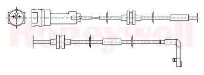 581373 BENDIX Датчик износа тормозных колодок